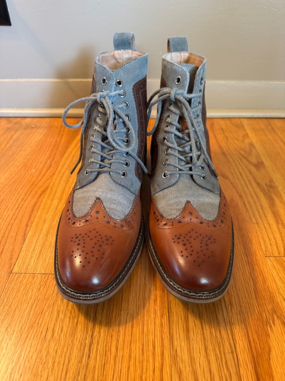 Stacy Adams Finnegan Wingtip Lace Up Boot